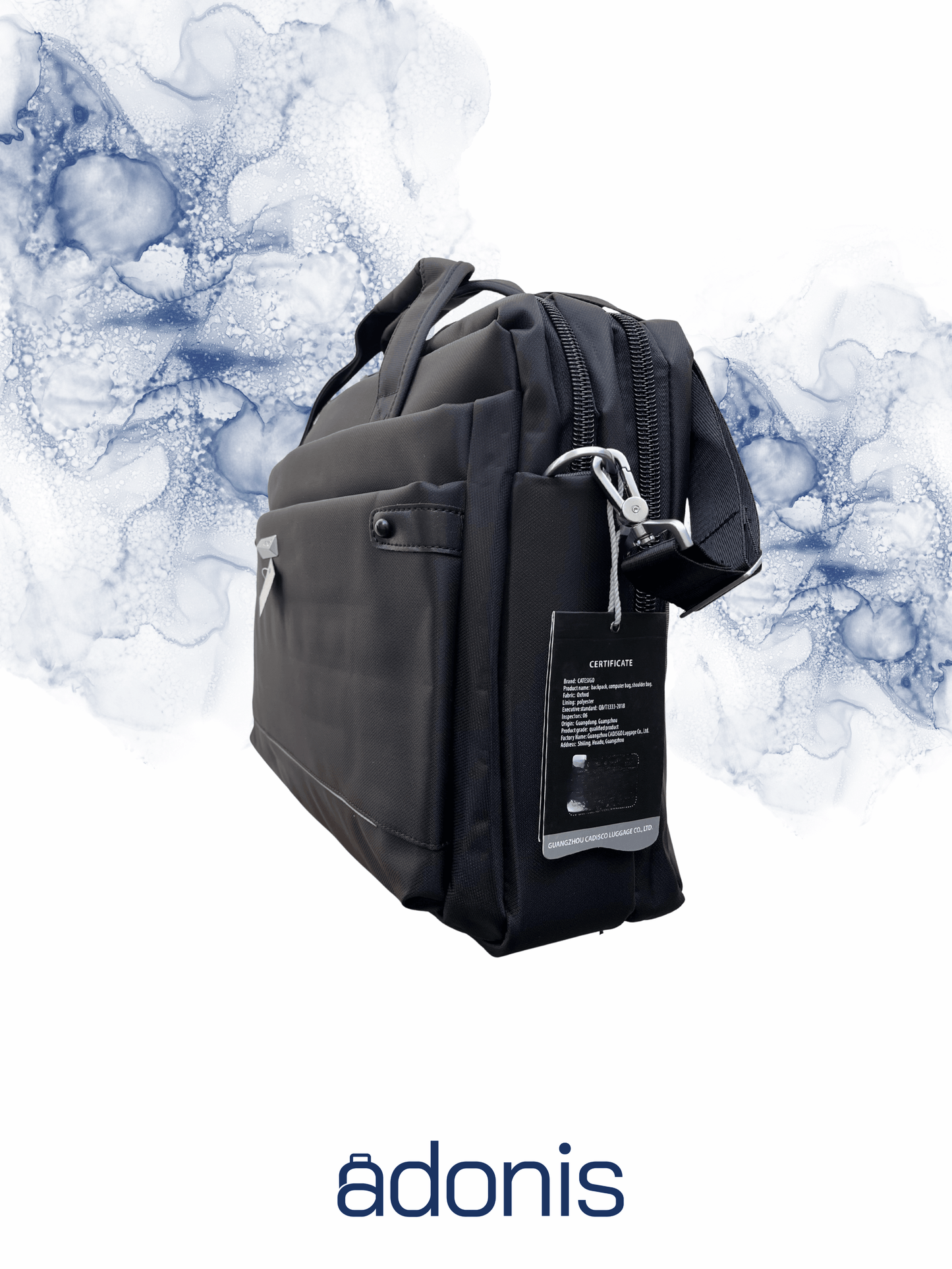 Waterproof Briefcases, Shoulder Crossbody Bag with Handle