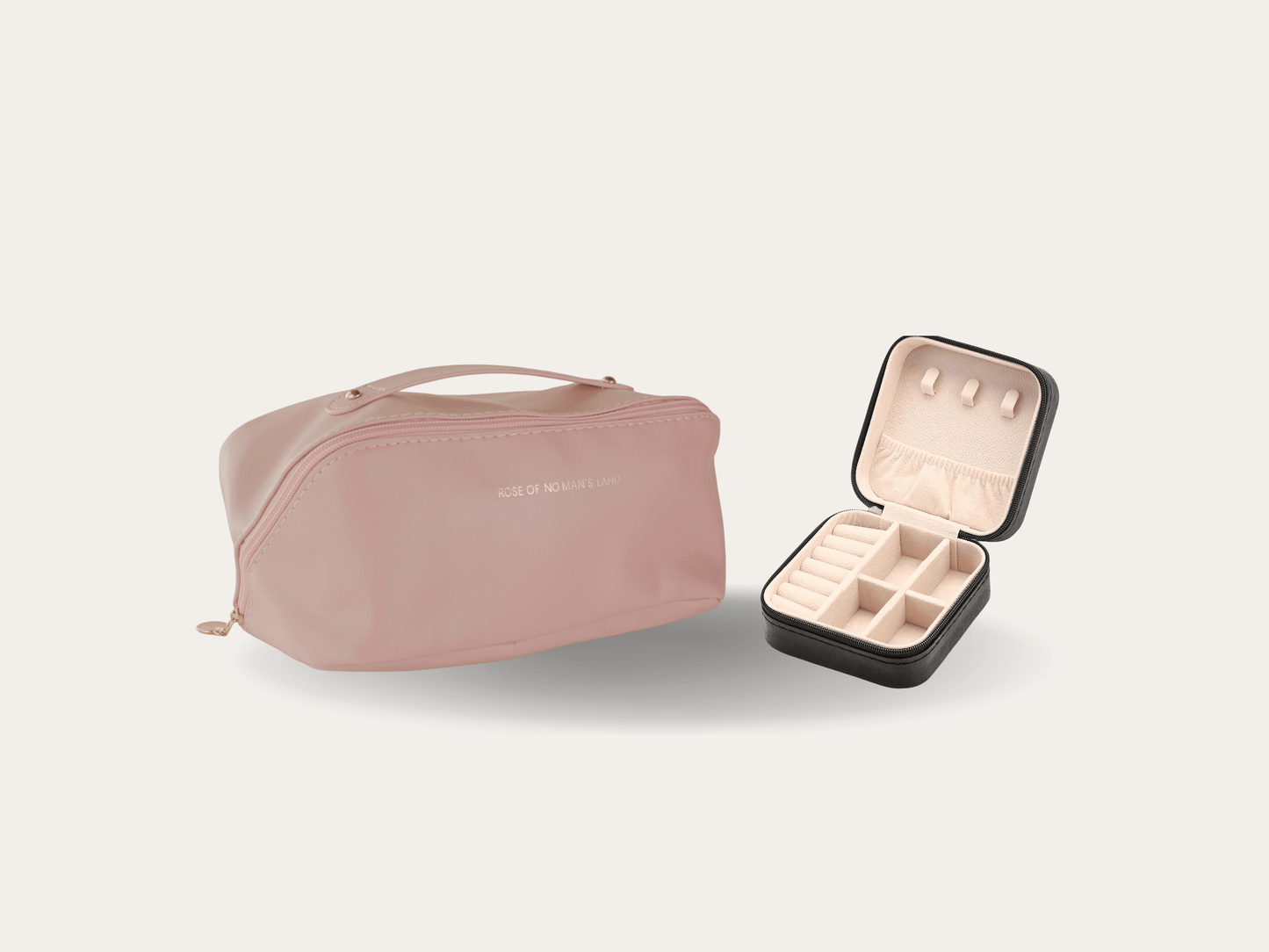 Travel Makeup & Jewelry Organizer Bundle – Mix & Match Colors 🎨