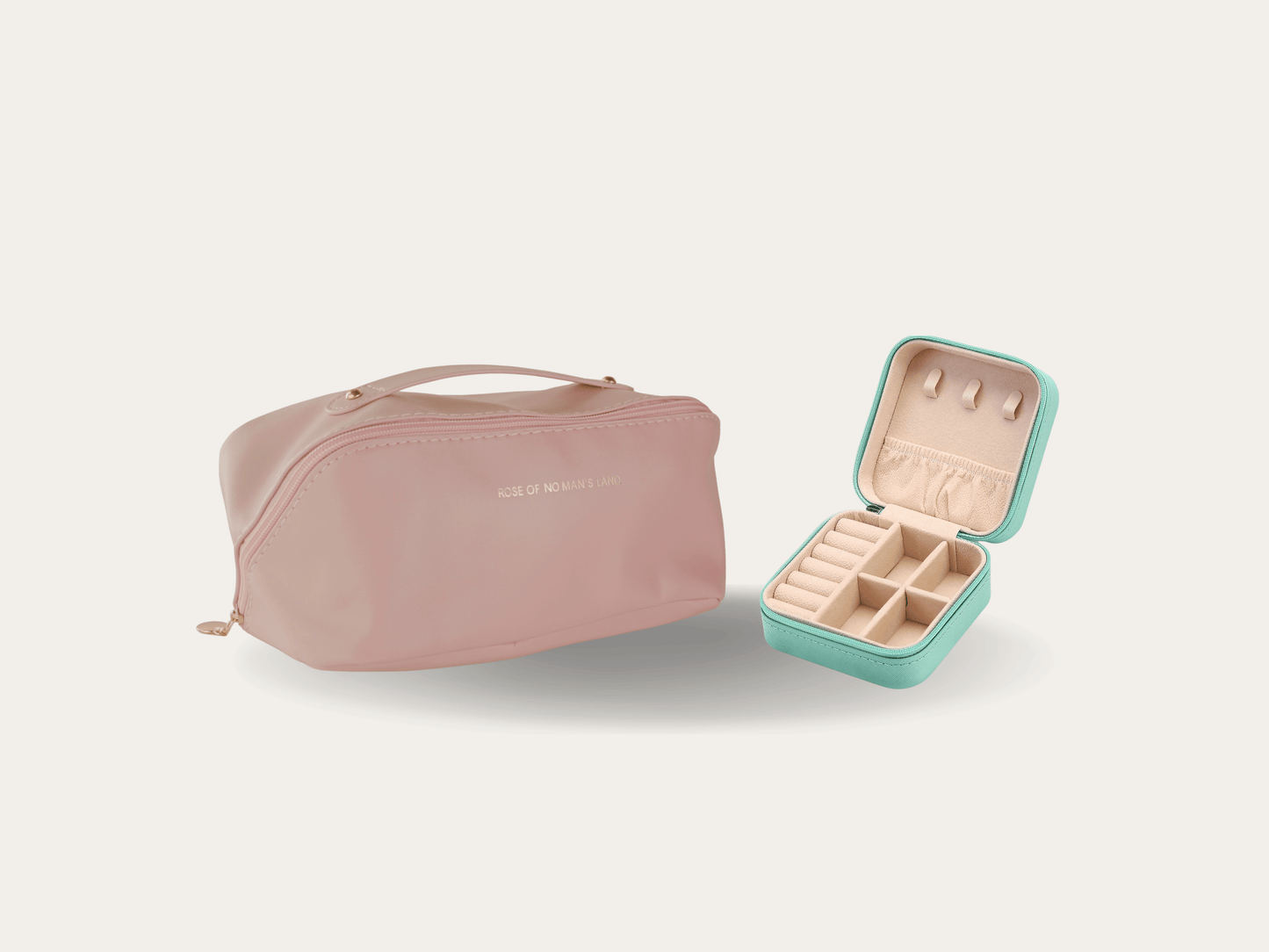 Travel Makeup & Jewelry Organizer Bundle – Mix & Match Colors 🎨