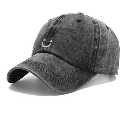 Smiley Face Vintage Cap