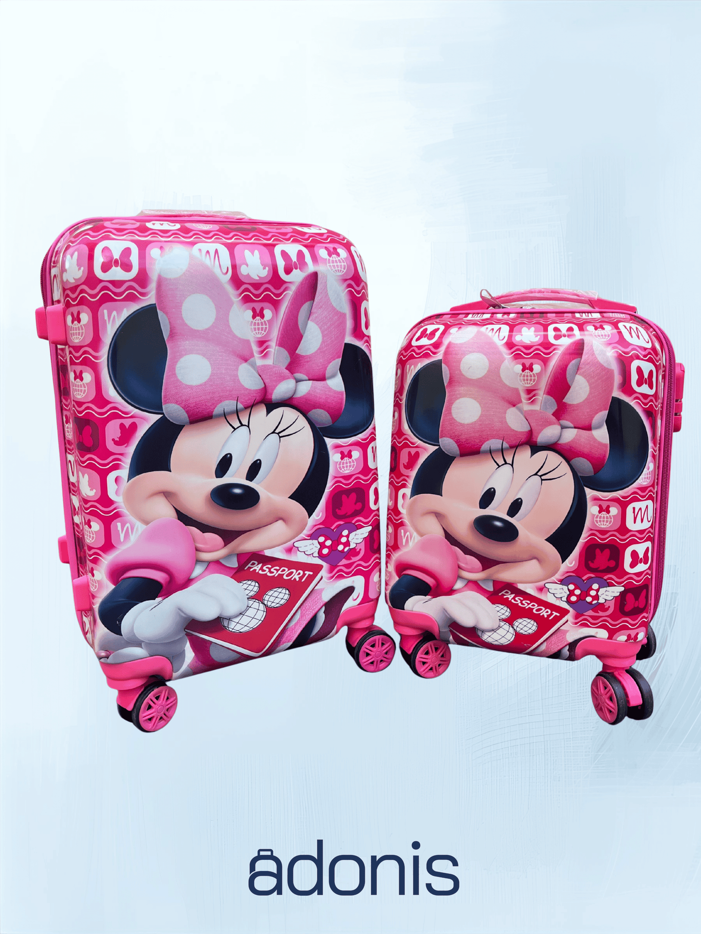 Set of 2 Carry-On Suitcases for Kids