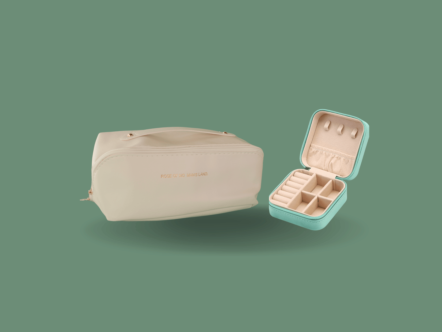 Travel Makeup & Jewelry Organizer Bundle – Mix & Match Colors 🎨