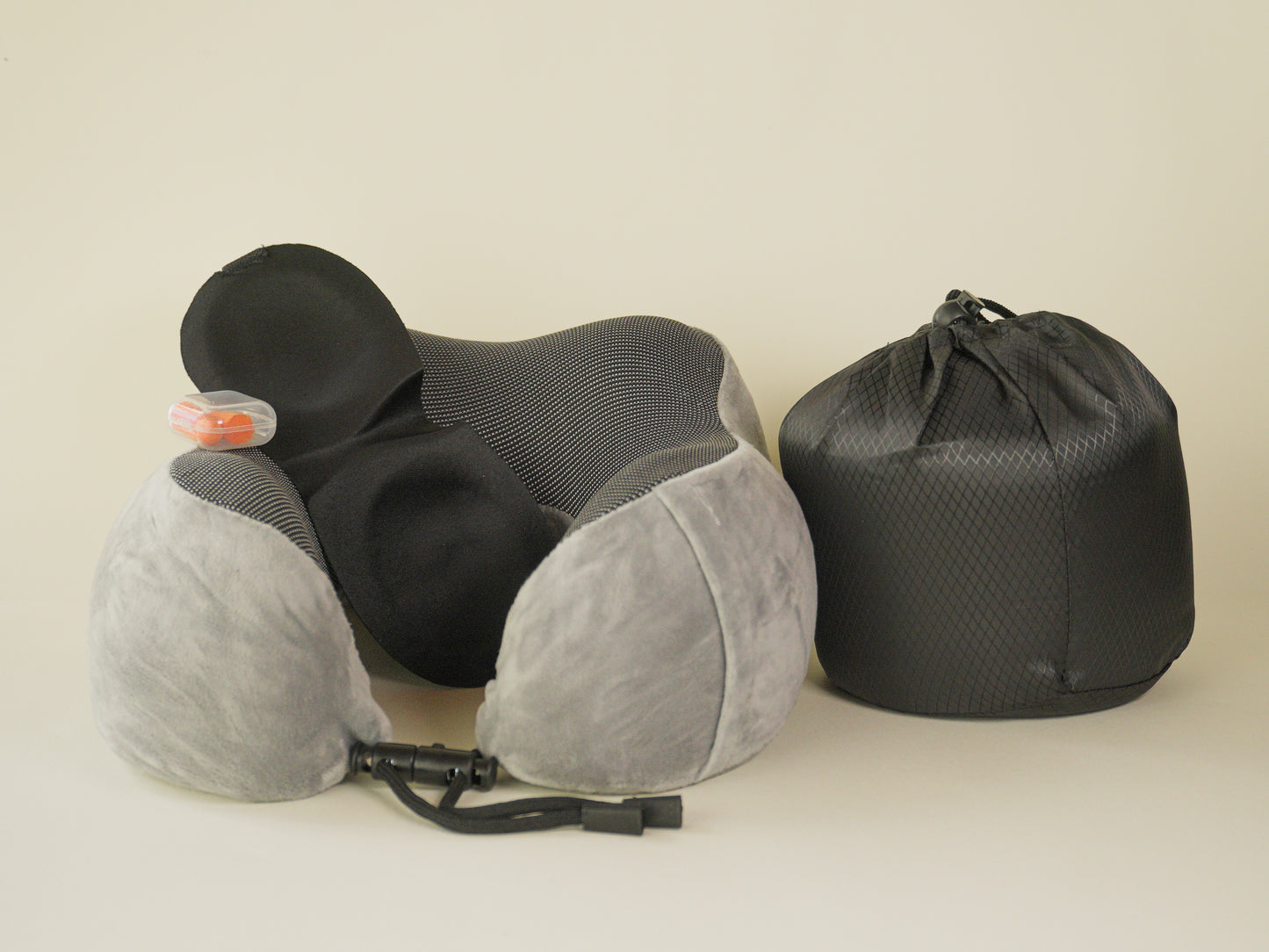 Foam Neck Travel Pillow with Eye Mask and Ear Plugs